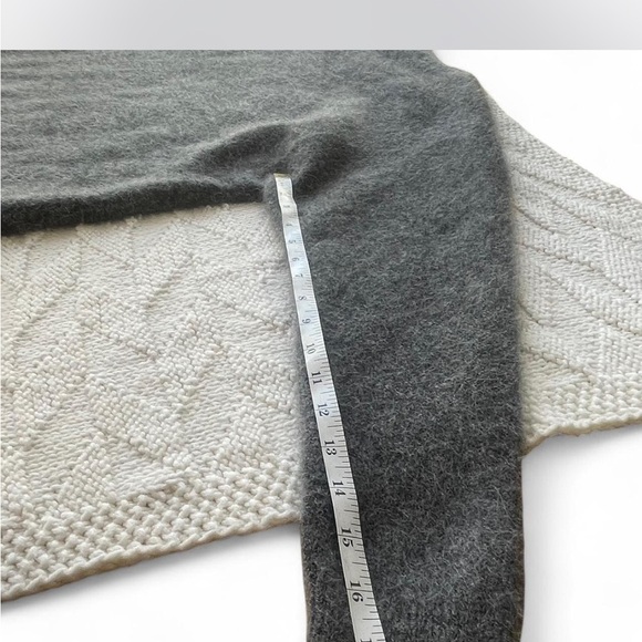 Grey |Lululemon| Wool Alpaca Blend Crewneck Sweater Oversized XS - Picture 6 of 6